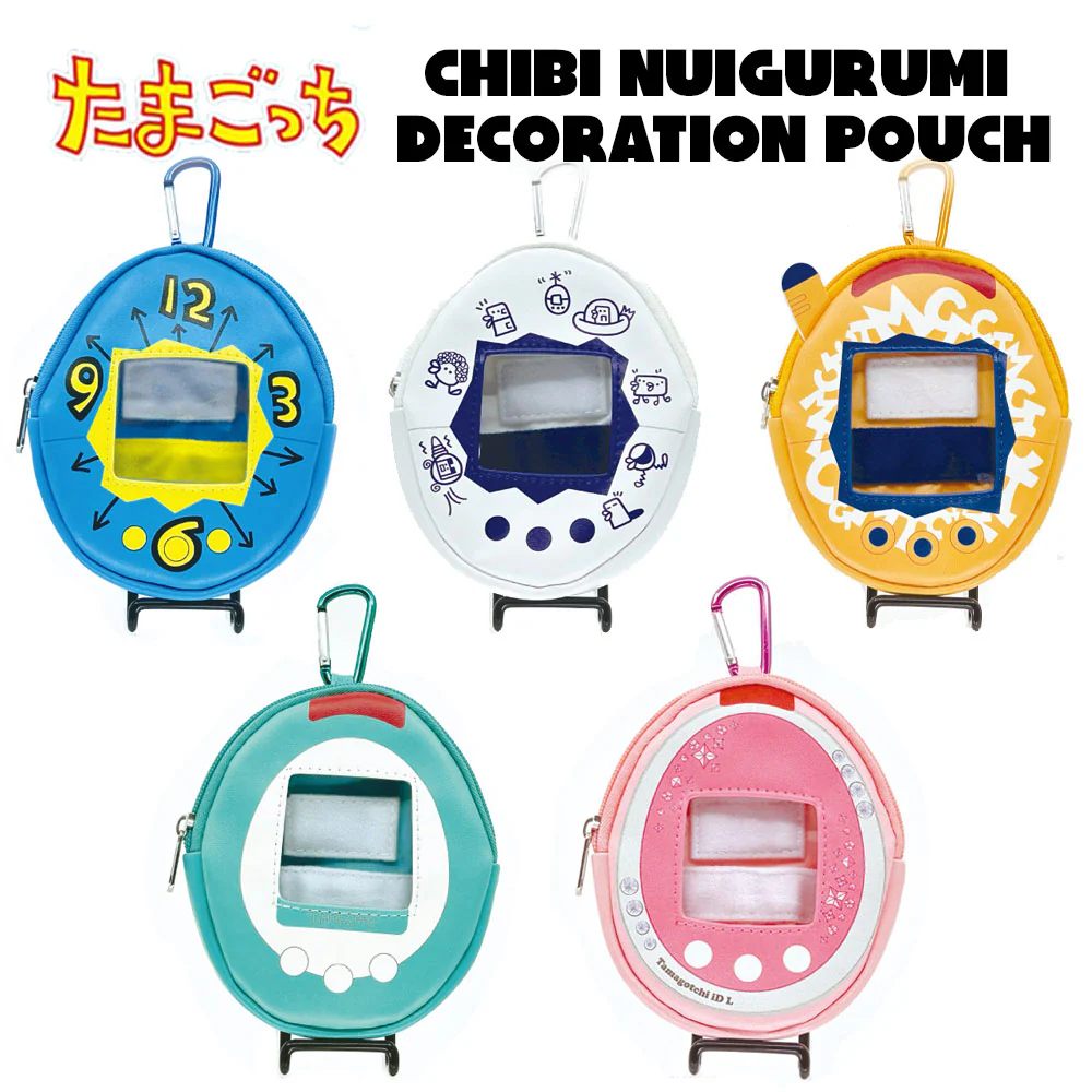 Tamagotchi|Chibi NuigurumiDecorationPouch 2024Bandai Namco|Approx. H130mm