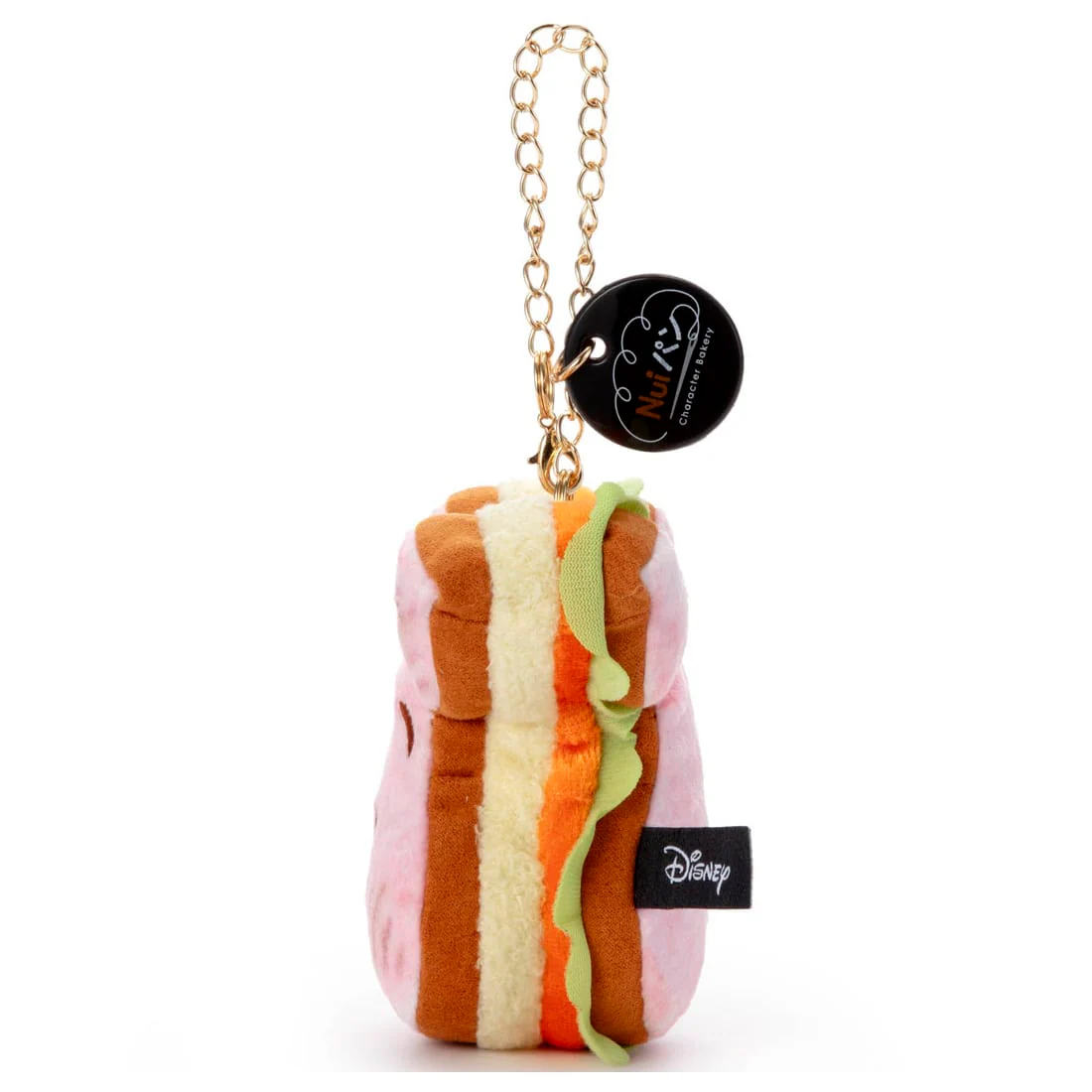 Disney|Nui Bread Sandwich Mascot Holder /Plush Keychain| 90×185×55mm approx.