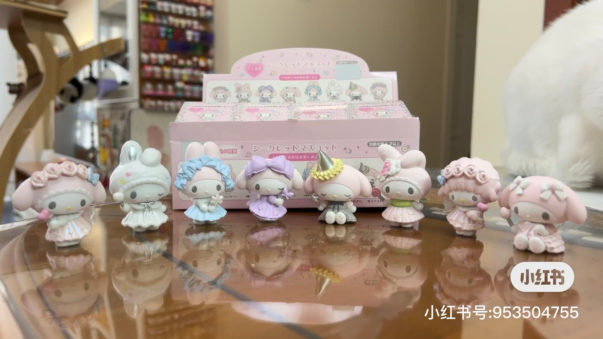 【limit 2】Sanrio|My melody 50th figurine mystery bag/blind box/All 8 types|1pcs