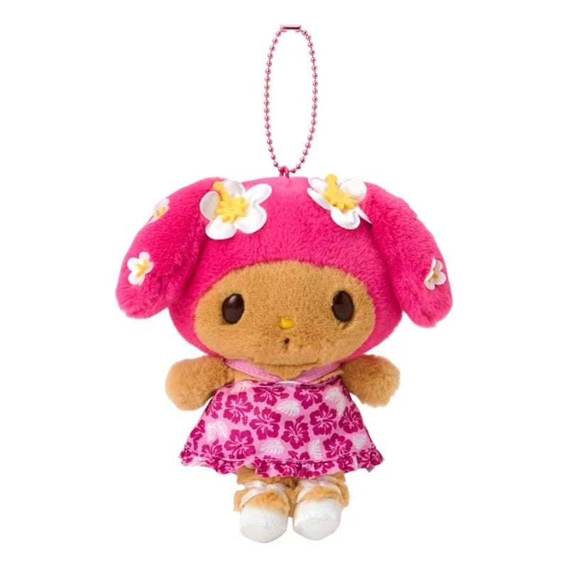 【limit 1】Sanrio|Endless Summer Vacation Mascot Holder /Plush Keychain|10.5×7×15cm approx.