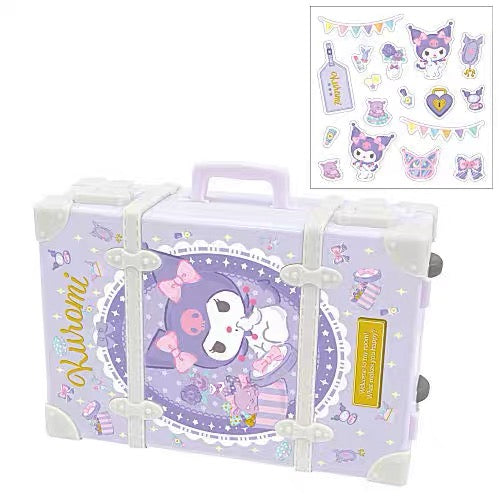 BANDAI万代|Sanrio Characters Tiny Suitcase三丽鸥迷你复古行李箱食玩盲盒/全5种|1枚入