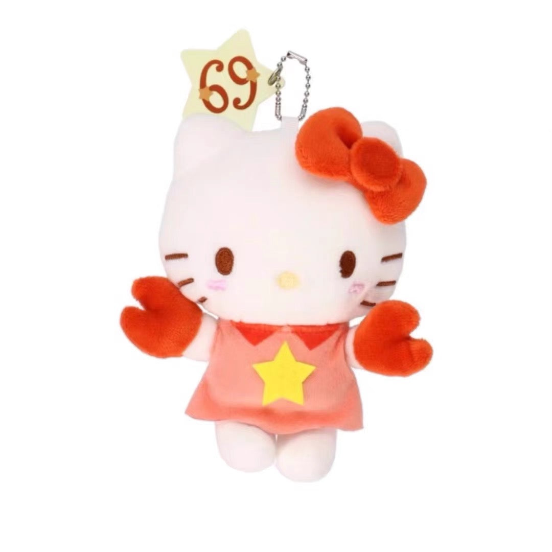Hello Kitty|Avail 50th anniversary 12 Constellations Mascot Holder /Plush Keychain