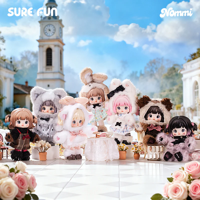 【in-store only】NOMMI Forest Kingdom Series BJD Vinyl Plush Doll Blind Box