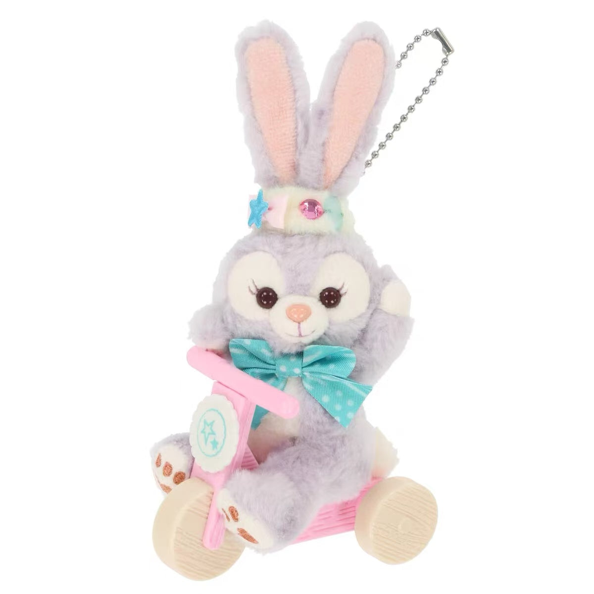 Disney|Tokyo DisneySea 25th Anniversary Duffy "Find Your Beautiful Blues" Mascot Holder /Plush Keychain