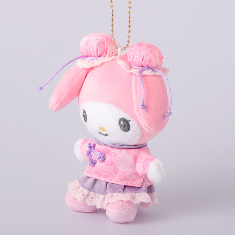 Sanrio|KTS Mascot Holder /Plush Keychain|H10cm approx.