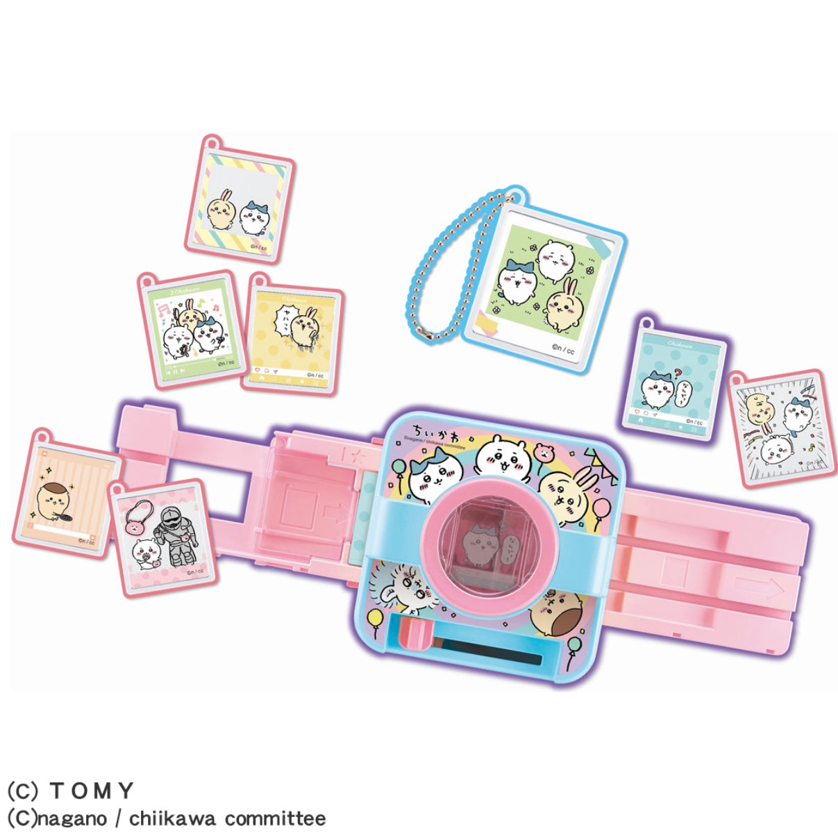 Chiikawa 吉伊卡哇|自动咕卡机豪华全套装/也可diy放入自己或偶像照片|约W21×H15×D12cm