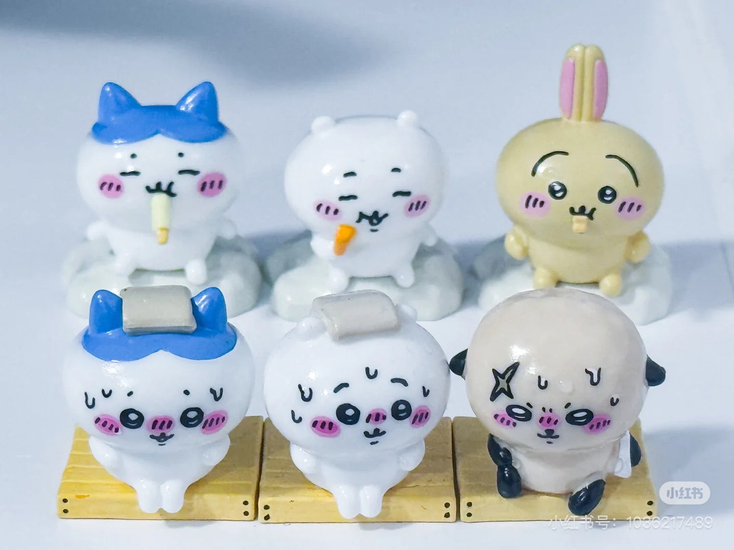 Bandai|chiikawa三小只吃雪糕蒸桑拿表情玩具碳酸泡澡球/浴球盲袋/共5款|1颗