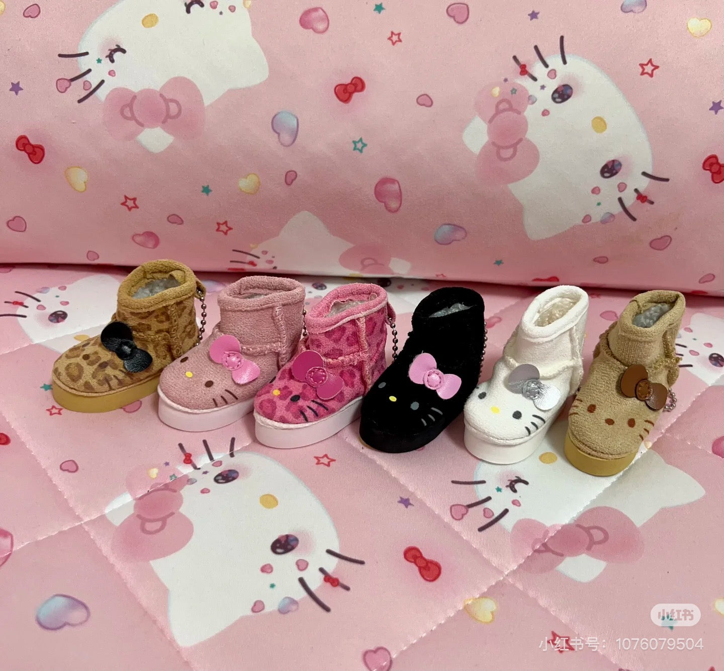 Sanrio|Mini Boots Charm Keychain mystery bag/blind box/All 6 types|1pcs