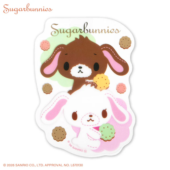 Sanrio|Sugarbunnies Clear Sticker|1 piece