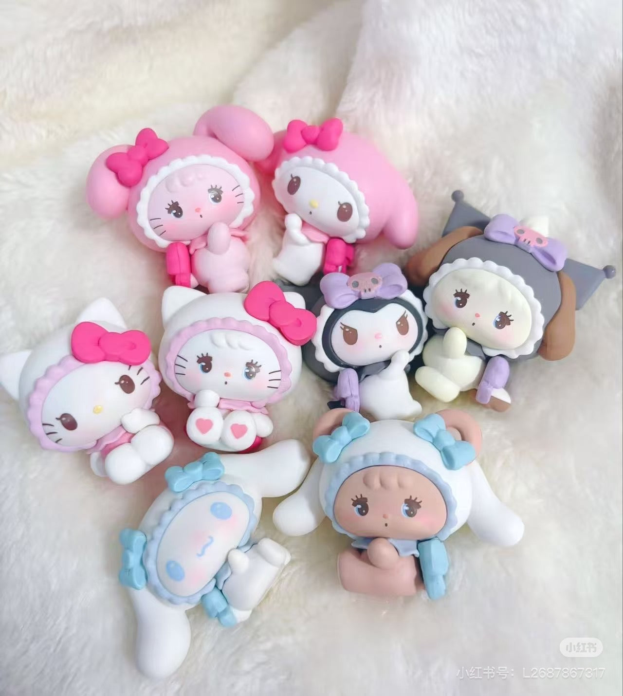 Sanrio|Mikko Illustrations Characters Mascot mystery bag/blind box/All 8 types|1pcs