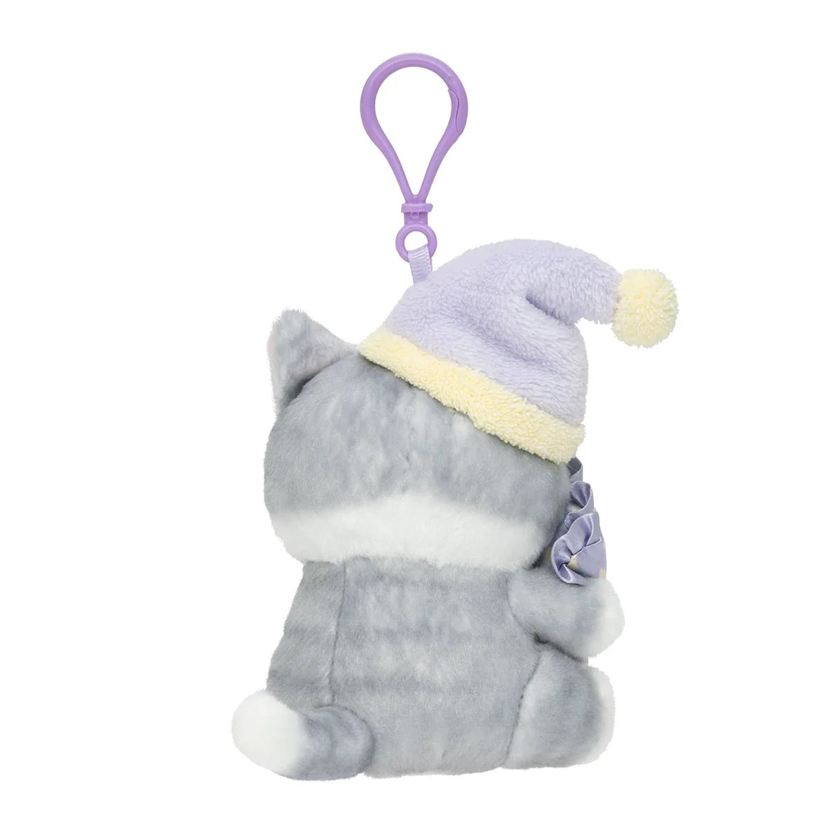 Mofusand|mofusand Relaxing at Home Mascot Keychain (Sleepy Meow)|H150×W100×D120mm approx.