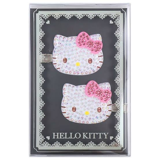 Sanrio三丽鸥|高级感角色blingbling满钻发夹/刘海夹|1对