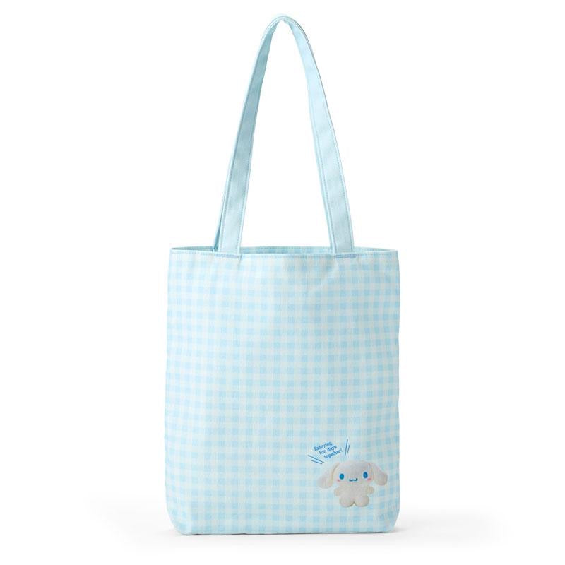 Sanrio| Tote Bag - Pitatto Friends Photo多巴胺格纹系列可爱角色帆布包|约29×5×32cm
