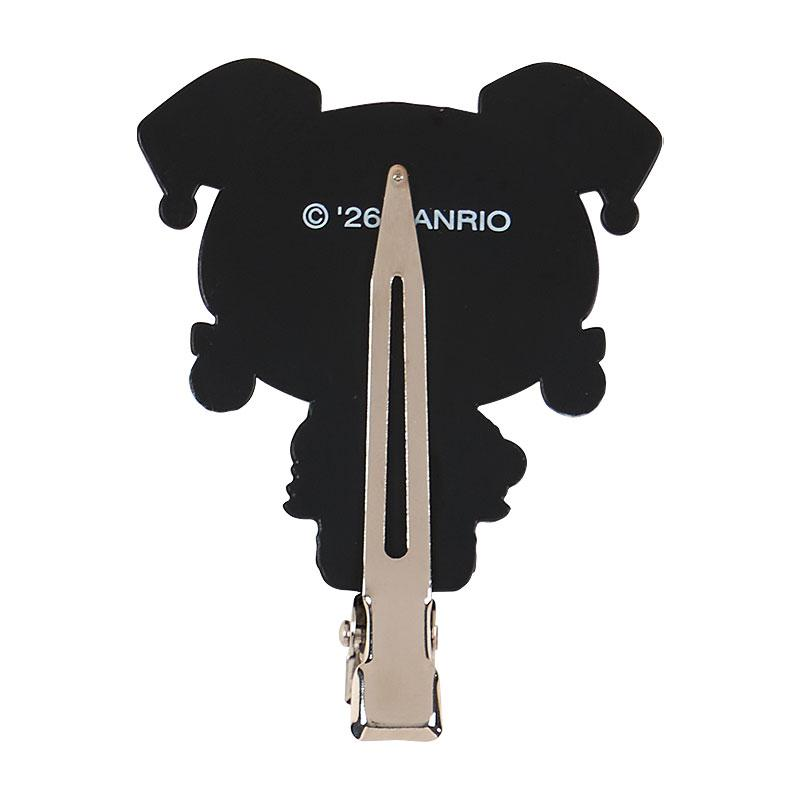 Sanrio|Monochrome Fashion Series KUROMI BANGS CLIP SET|3.30 × 0.70 × 7.00 cm approx.