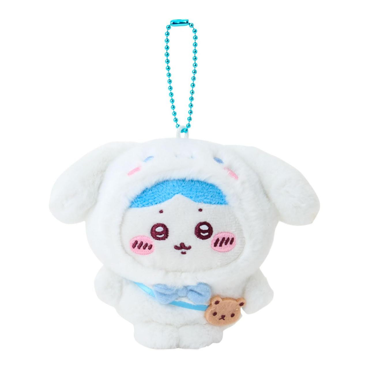 Sanrio|Chiikawa X Sanrio Characters Mascot Holder /Plush Keychain|8 x 14.5 x6cm approx.