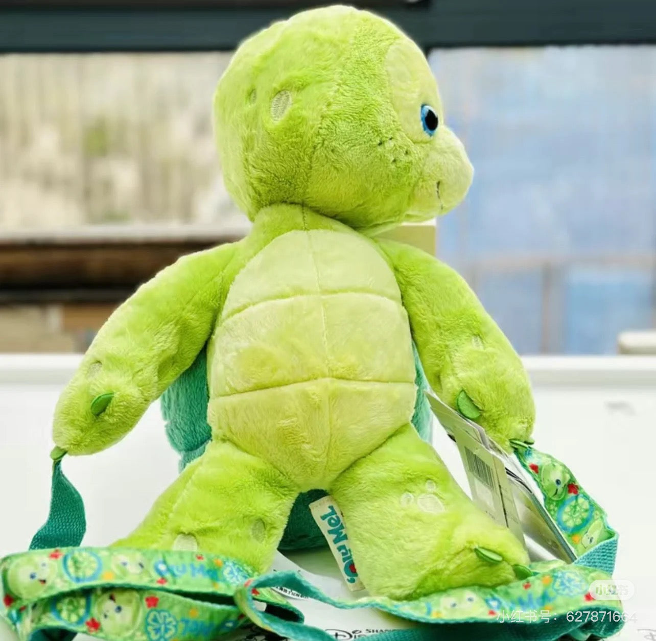 Disney SH|olu小龟毛绒公仔双肩包