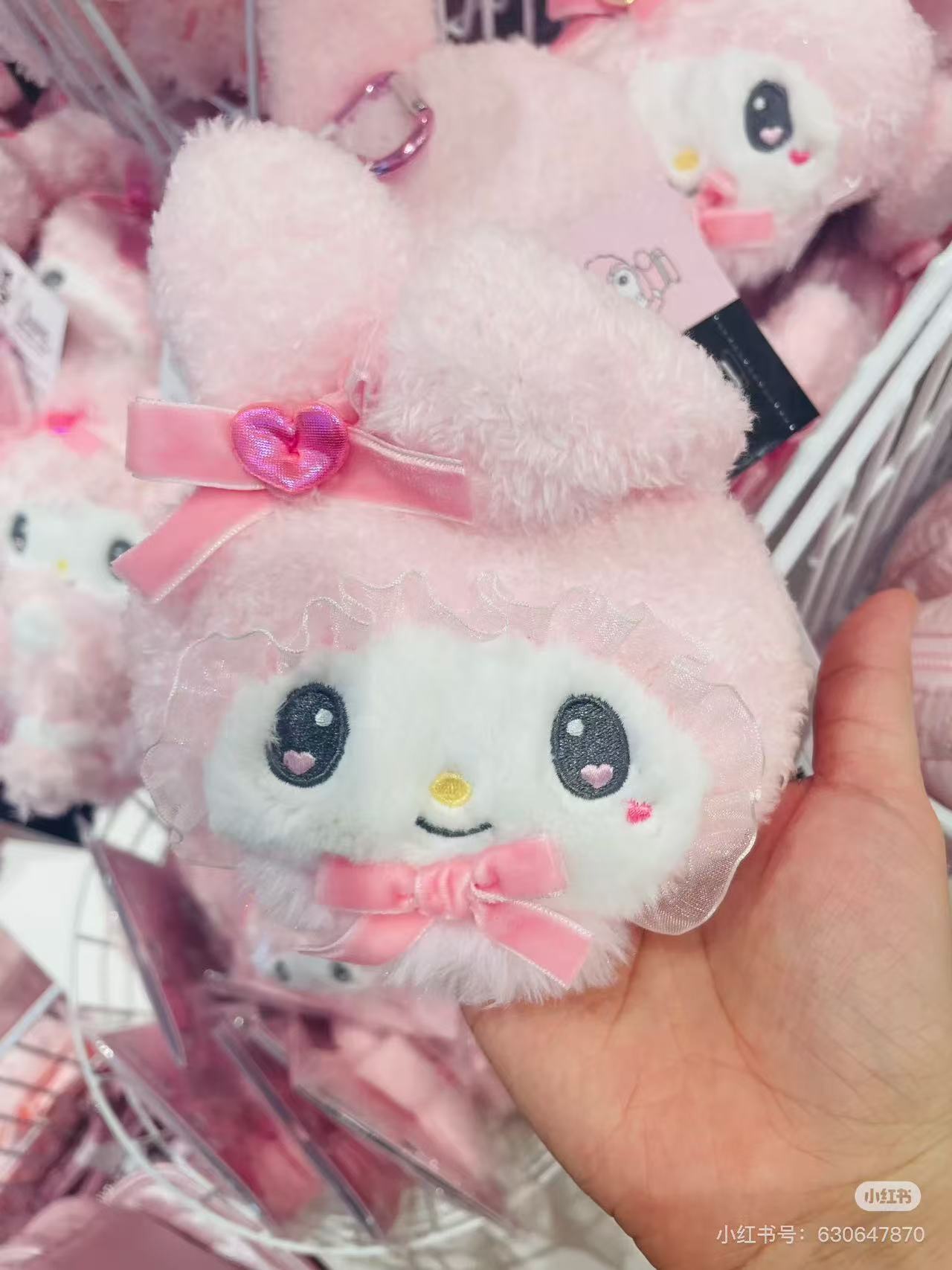 Sanrio|Kuromi & My Melody : Melousa Romiusa Mini Pouch|13×4×13.5cm approx.