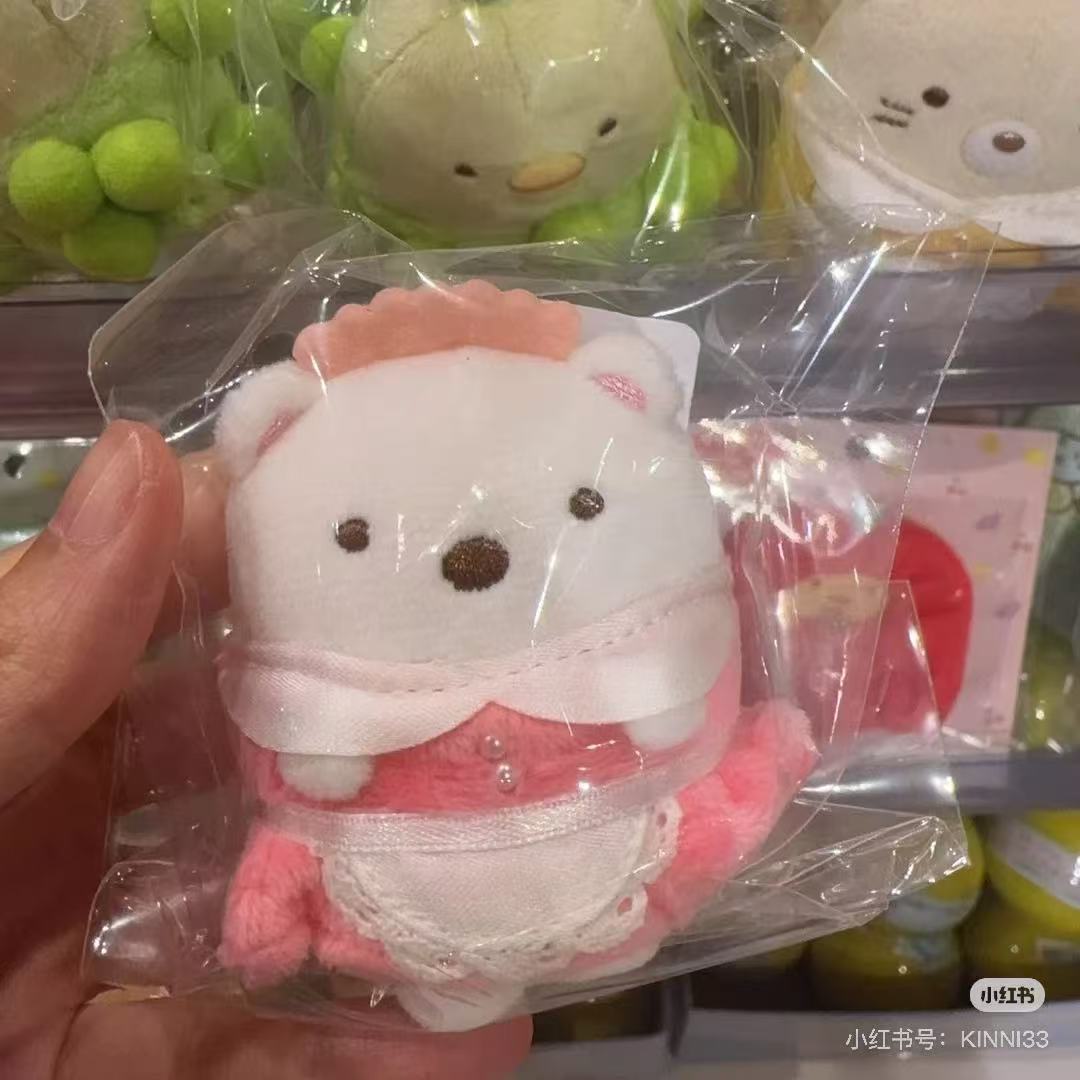 Sumikko gurashi|Fruit Parlor Hand-held Plush Toy|65×70×70mm approx.