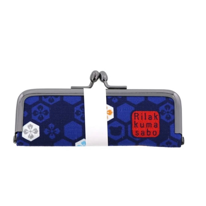 Rilakkuma轻松熊|茶房限定小款零钱包/印鑑包|约L105×W10×H15(mm)