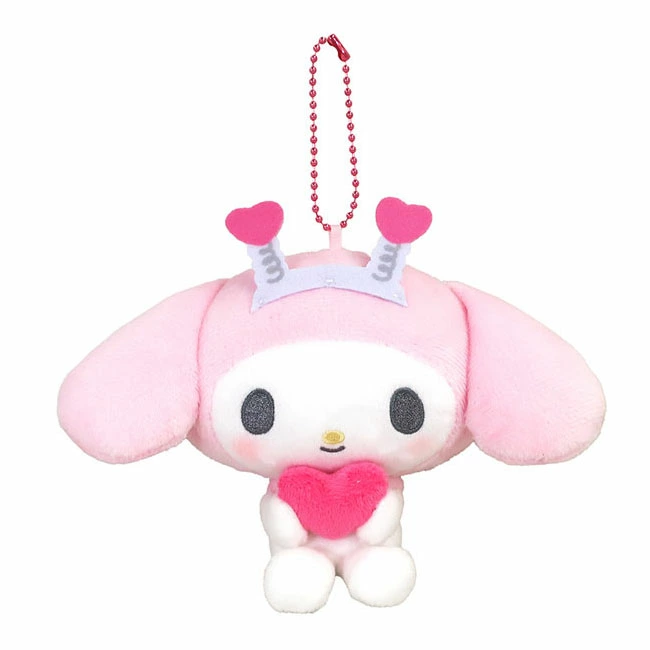 Sanrio|My Melody 50th Anniversary Mascot Holder /Plush Keychain|10×6.5×15cm approx.