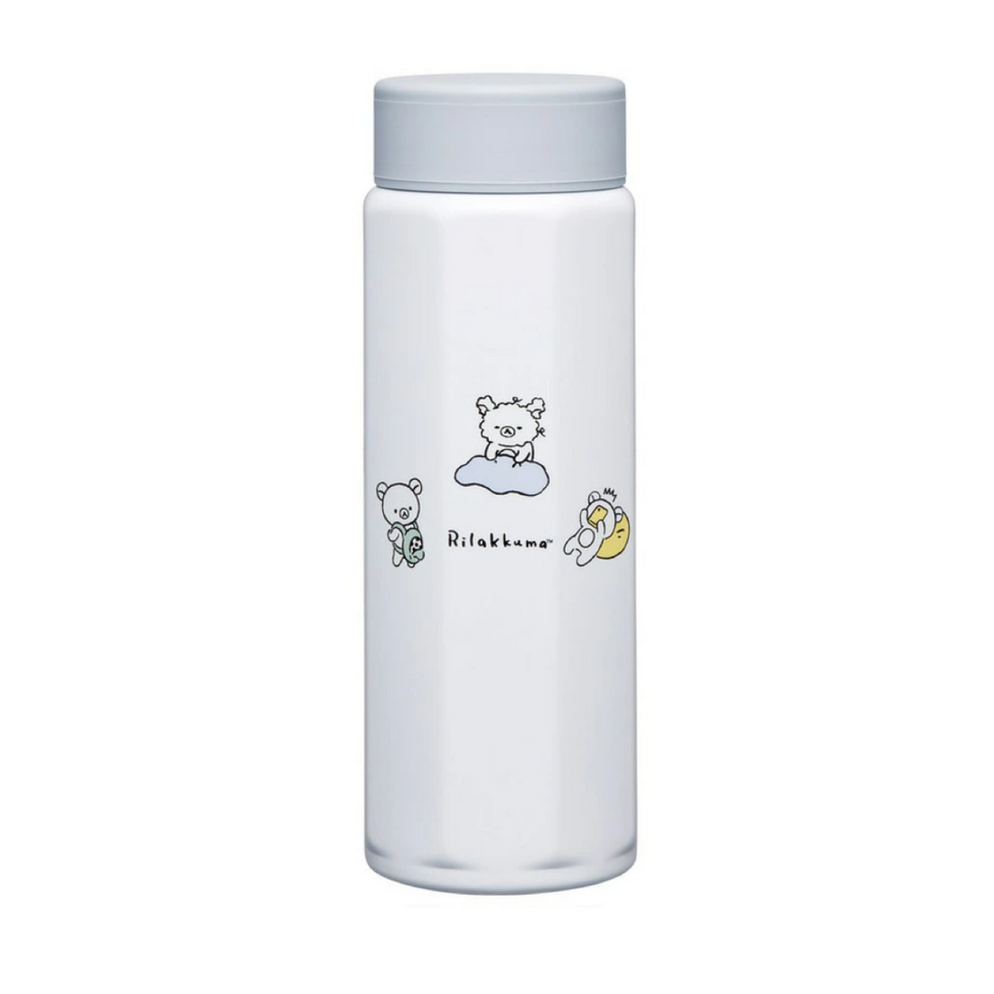 Rilakkuma轻松熊|Water Bottle Rilakkuma Skater Stainless Steel Bottle可爱图案八角形不锈钢保温杯/保冷杯|约500ml