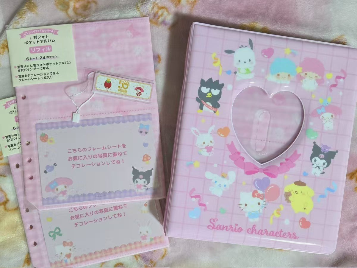 Sanrio|Enjoy Idol L-size Photo Pocket Album|18×3.3×22cm approx.