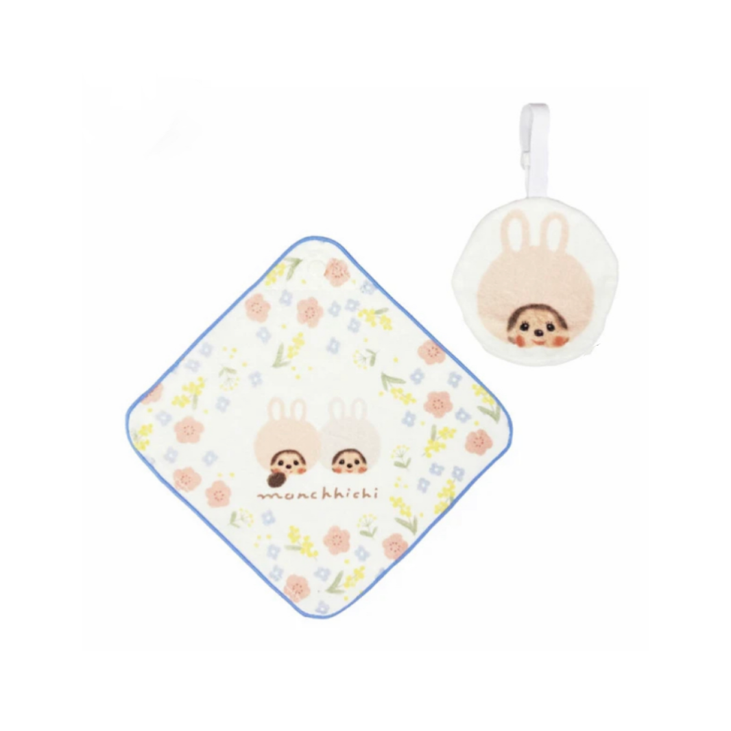 Monchhichi|Furukawa Paper Mascot Loop Towel|25×25cm approx.