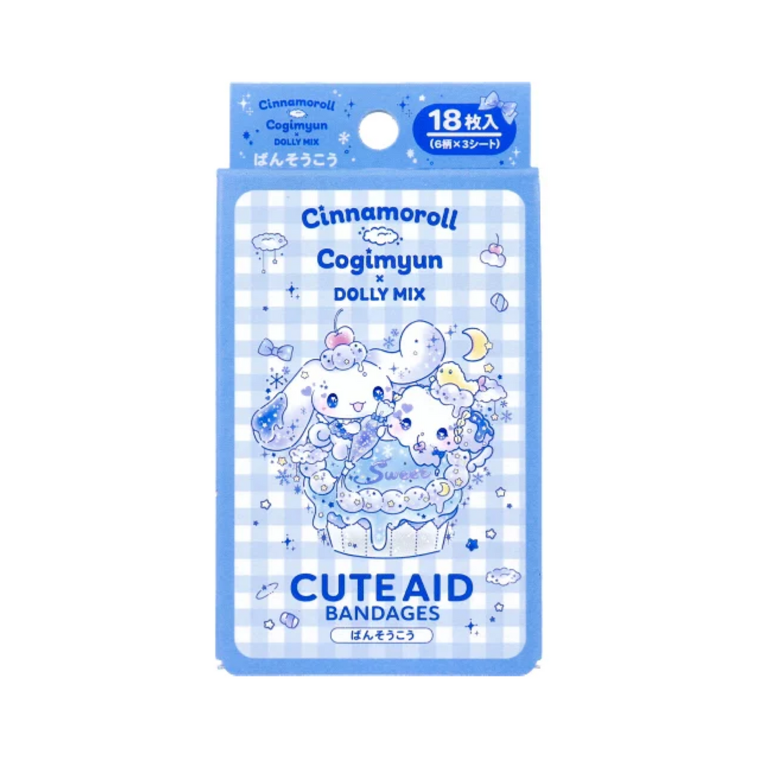 Sanrio|Cinnamoroll x Kogimyun DMX CUTE AID Bandages|18 sheets