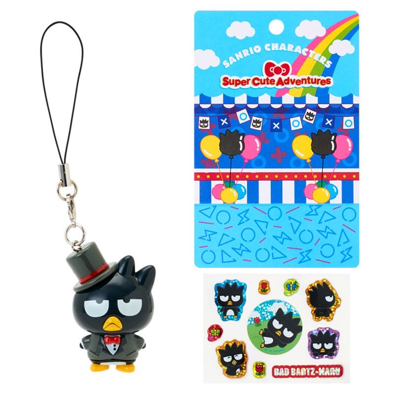 Sanrio|Supercute Adventures My Dream Smartphone Strap & Sticker Set|3.3×2.3×4cm approx.