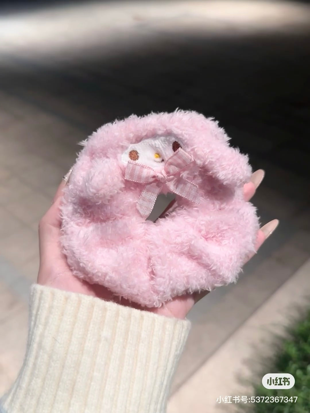 Sanrio|Face shaped Scrunchie|12×3.5×13cm approx.