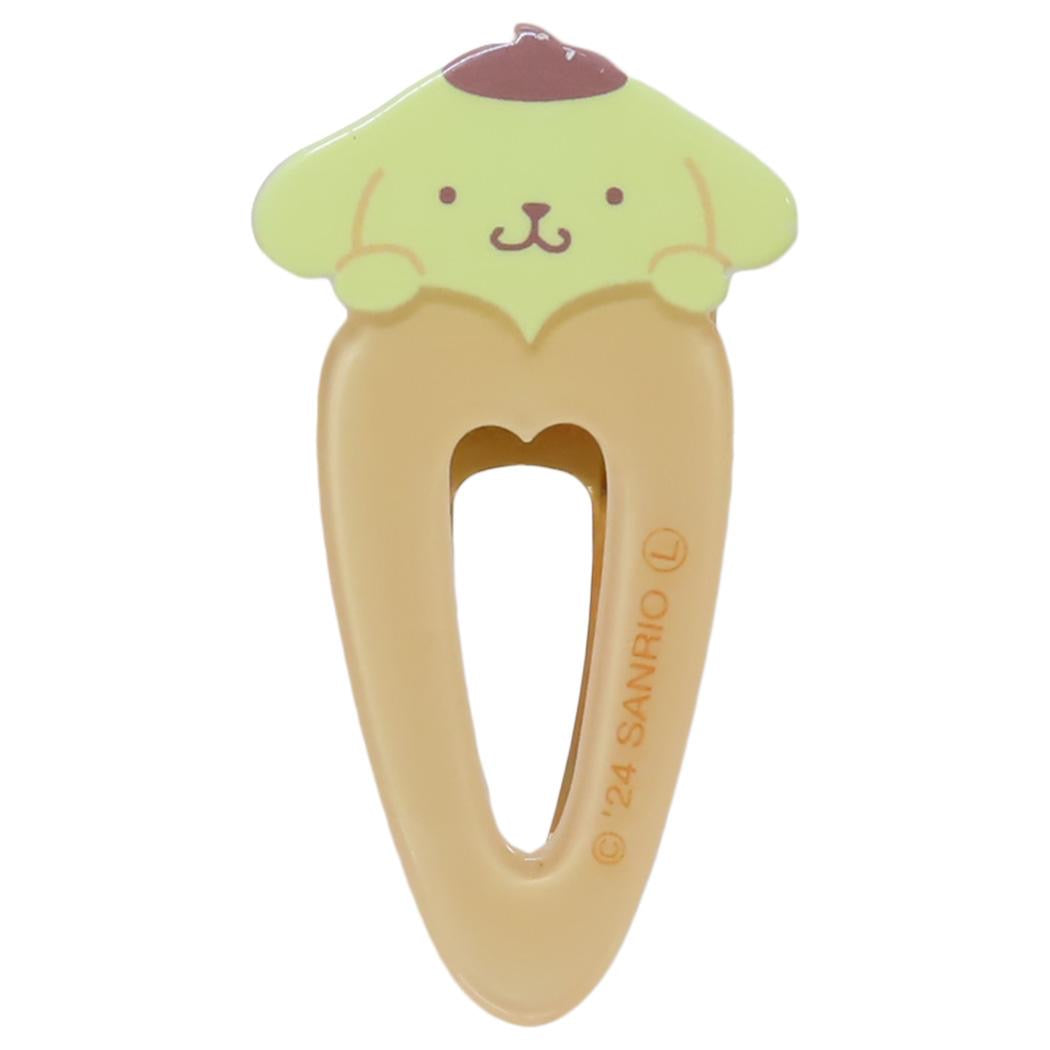Sanrio|Heart Acrylic Hair Clip|35×70×15mm approx.