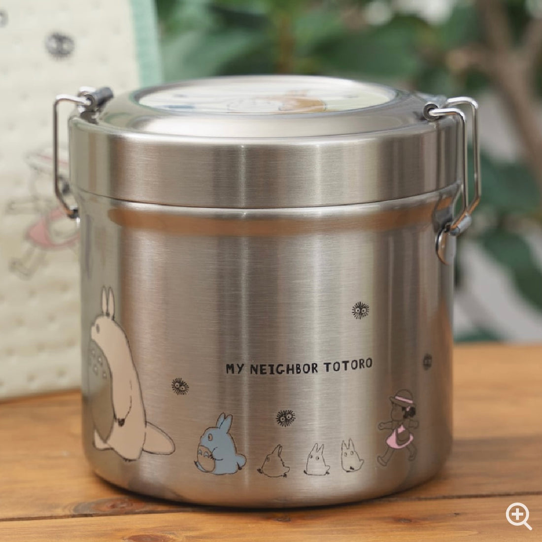 My neighbor totoro|吉卜力宫崎骏龙猫抗菌真空保温保冷饭盒|600ml