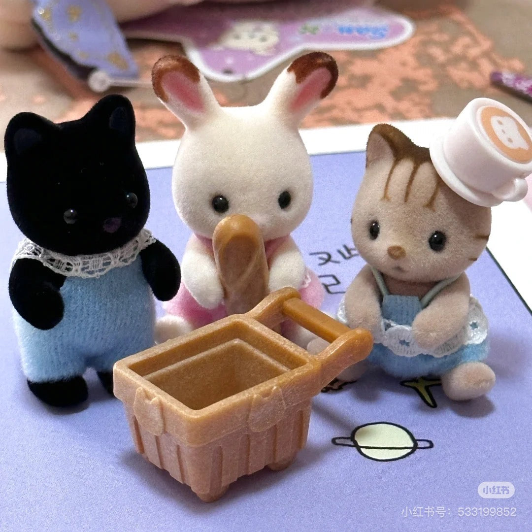 SylvanianFamilies|Baking Baby Party Series Blind bag-5765/All 8 types|1pcs