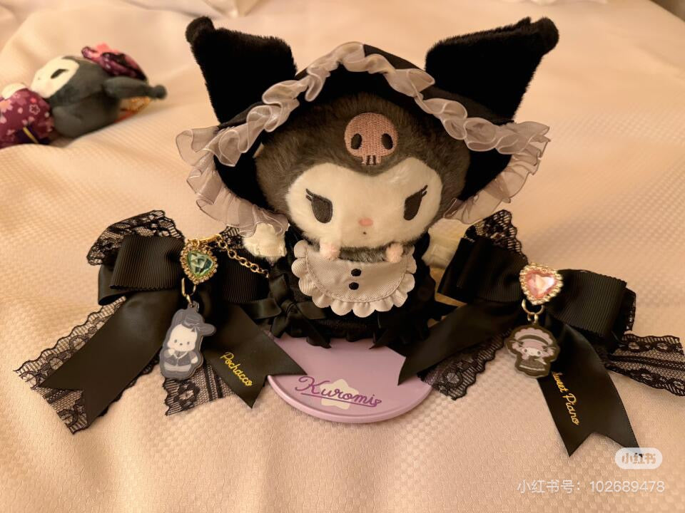 Sanrio|Original Secret Ribbon Charm - Enjoy Idol Gothic Night Party mystery bag/blind box/All 10 types|1pcs