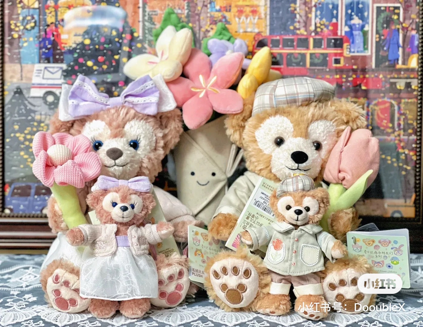 Disney SH|春日达菲和朋友们系列花花玩偶/公仔|ss号