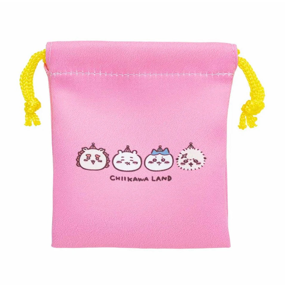 Chiikawa 吉伊卡哇|束口袋/巾着2枚组/正反都可爱|各約H120×W100mm