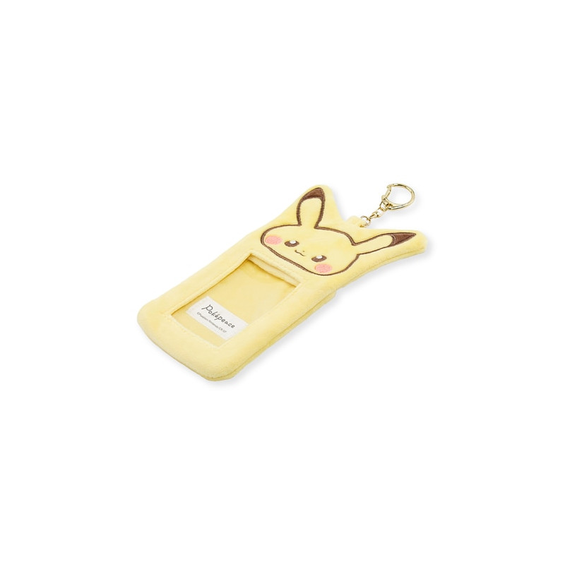 Pikachu皮卡丘| Pokemon Photo Holder Card Case Keychain可爱角色毛绒卡套|约107x211x20mm