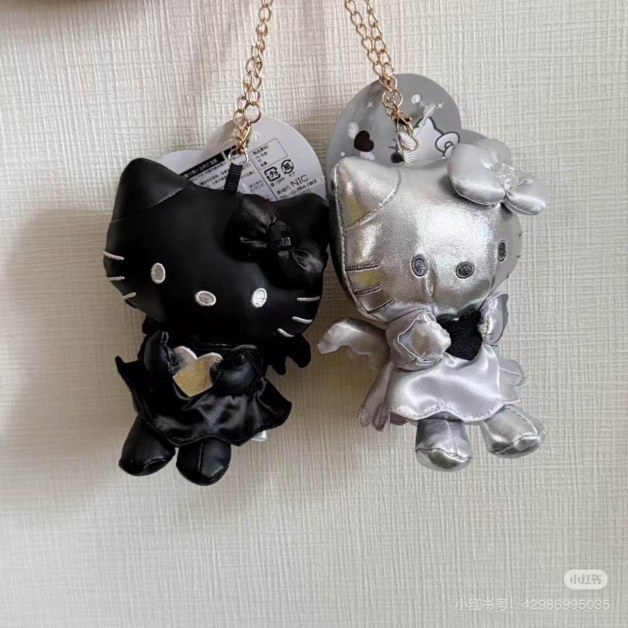 Hello Kitty|Angel Mascot Holder /Plush Keychain|88 × 67 × 62mm approx.