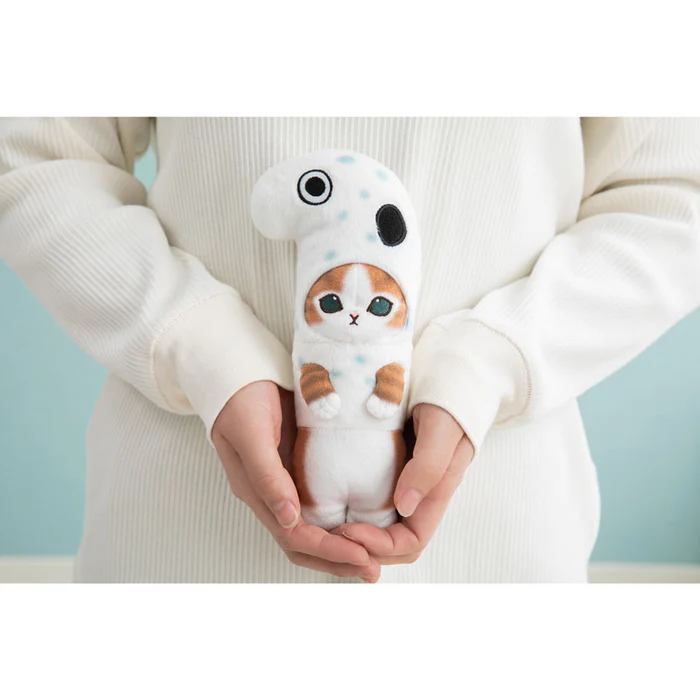 Mofusand|Sea Eel Sea Creatures Mascot Holder /Plush Keychain|220×100×100mm approx.