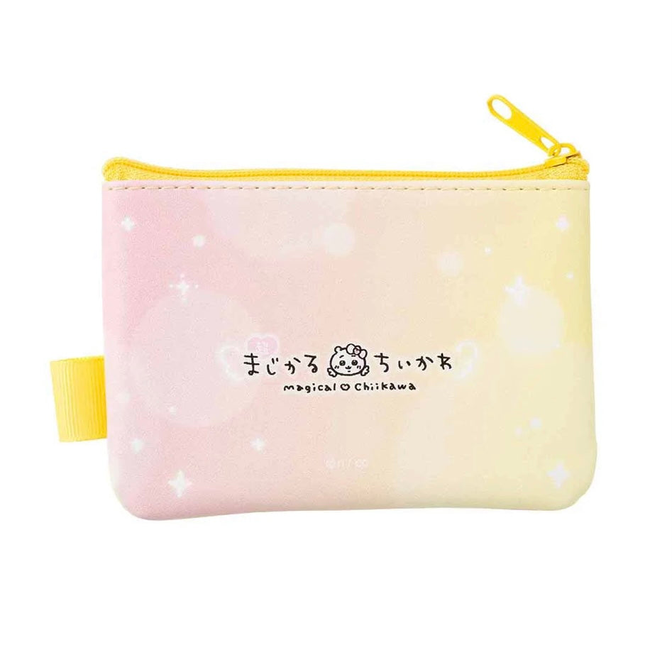 Chiikawa 吉伊卡哇|超魔法少女/小魔仙系列正反不同图案零钱包/收纳包/2只组|各約H85×W125×D10mm
