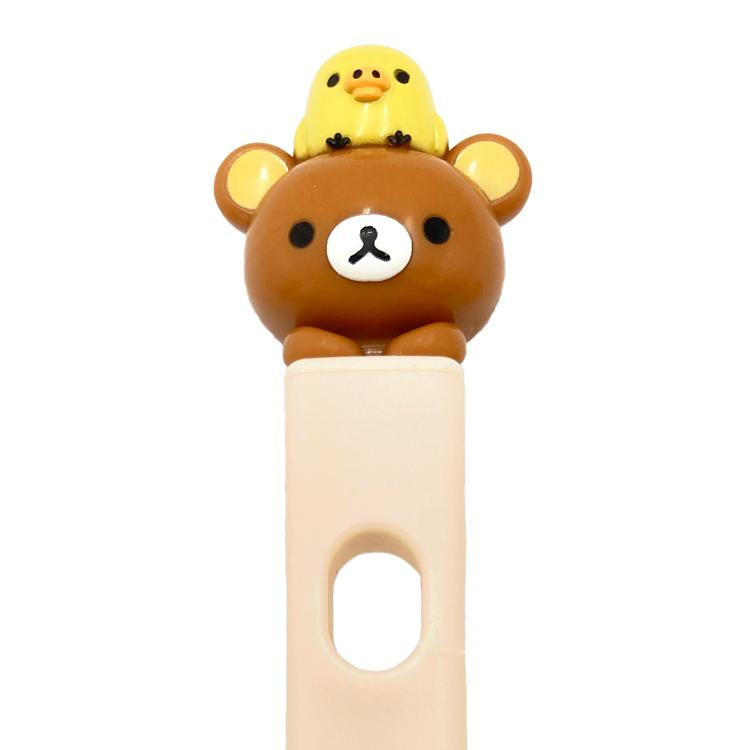 Rilakkuma轻松熊|可爱熊头手柄尼龙树脂耐热炒菜搅拌铲/锅铲不会划伤煎锅等的表面|长约350mm