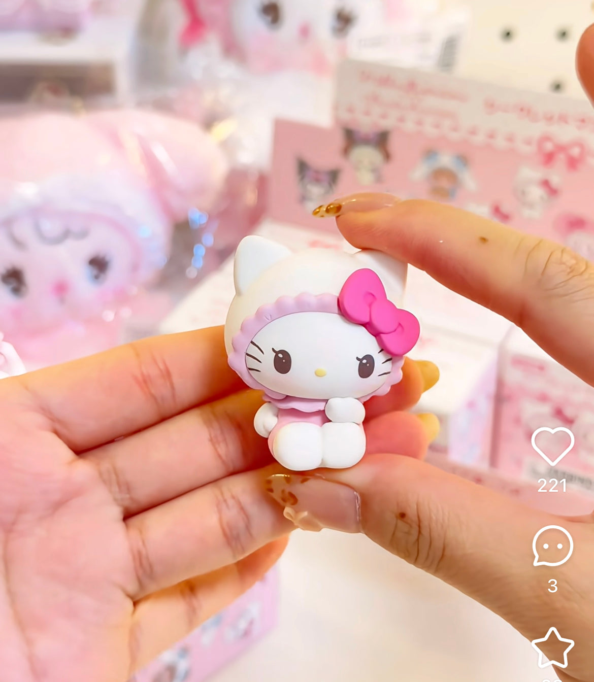 Sanrio|Mikko Illustrations Characters Mascot mystery bag/blind box/All 8 types|1pcs