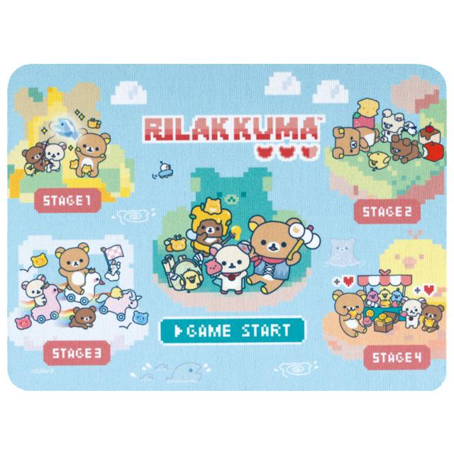 Rilakkuma|Gaming Pixel Art Mouse Pad|150×200mm approx.