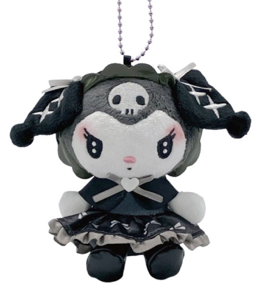 Sanrio|Kuromi 20th Anniversary Nurse Mascot Holder /Plush Keychain|H11 x W10 x D5.5cm approx.