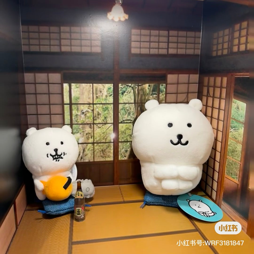 Nagano嘲讽熊|Market Petit Mini Mascot电锯薯饼可乐饼/电锯熊挂件|约H100×W110×D60mm