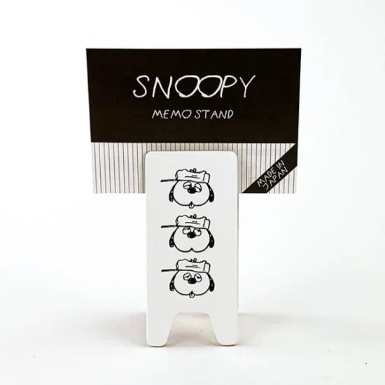 Snoopy|小公告牌备忘夹/文件夹/Memo Stand/正反不同图案|约3cm×7cm×3cm