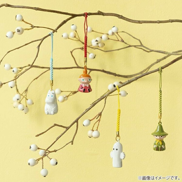 Moomin|Bell Netsuke Keychain|11×2×2cm approx.