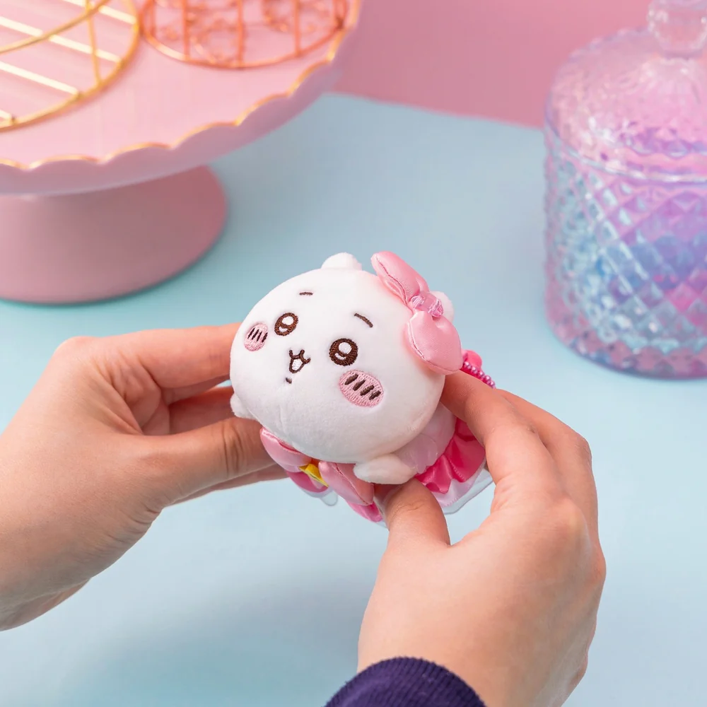 Chiikawa |Magical Chiikawa Laying down Petit Mini Mascot Holder /Plush Keychain|80×60×90mm approx.