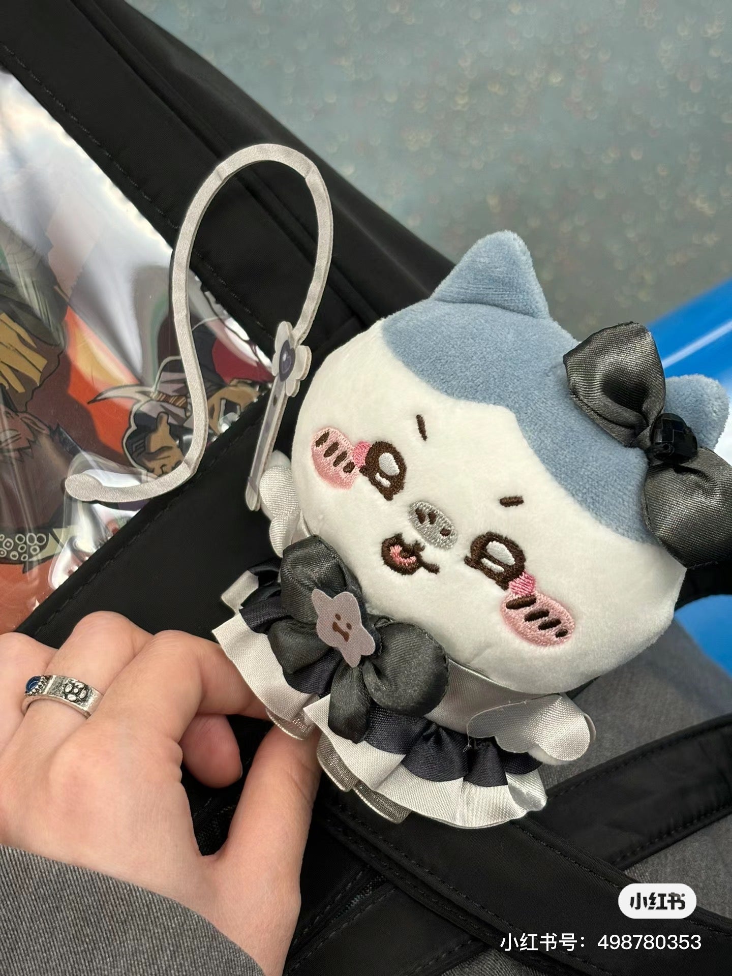 【limit 1】Chiikawa 吉伊卡哇|Magical Chikawa Magical Charge Mascot三代黑魔法少女毛绒玩偶挂件/包挂|約H160 x W110 x D60mm