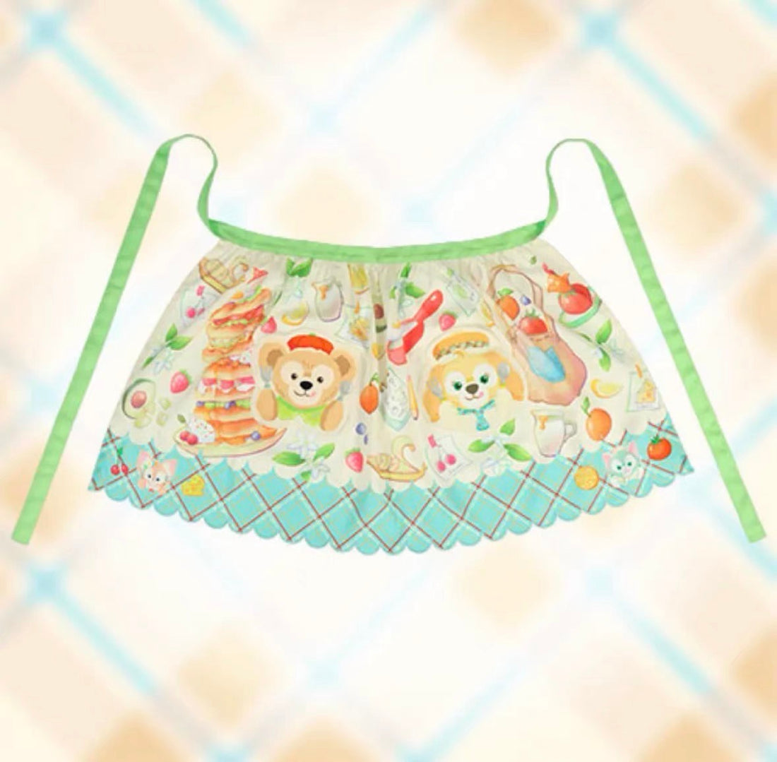 Disney迪士尼|东迪梦幻奇妙厨房系列Duffy达菲CookieAnn可琦安/饼饼围裙/多巴胺配色超美